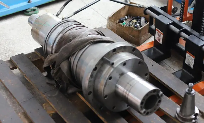 德馬吉電主軸維修時常見問題之一-卡卡異響